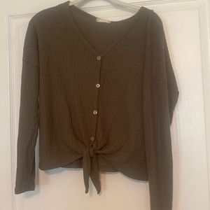 Altar’d State Waffle Long Sleeve